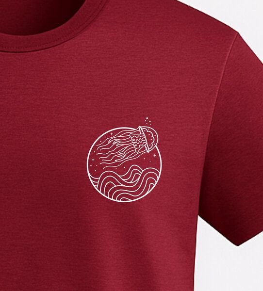 vis wear Jelly of the Waves – Organic T-Shirt