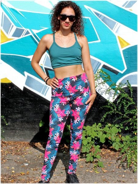 BAGHI Yoga Leggings high waste GOTS Bio-Baumwolle