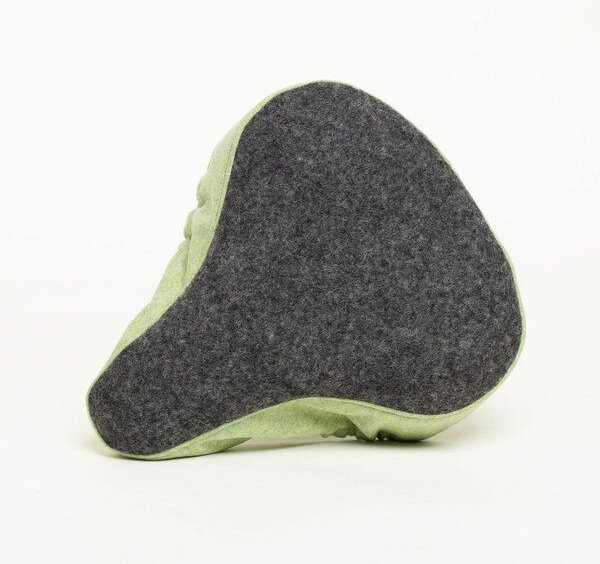 nahtur-design Sattelbezug aus Loden | Sitzheizung für Dein Fahrrad