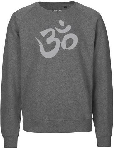 Peaces.bio - handbedruckte Biomode Bio Herren Sweatshirt Om