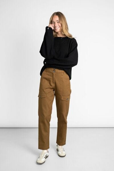 STORY OF MINE Strickpullover aus Ecovero & recycelter Wolle