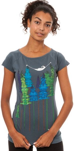 FellHerz Damen T-Shirt Wood Girl Bio Fair