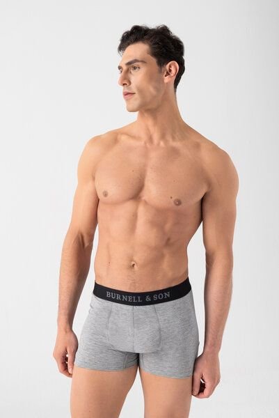 Thumbnail - Burnell & Son Herren Boxershorts 5er Pack Retroshorts Unterhosen aus Baumwolle mit Komfortbund