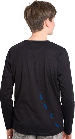 HANDGEDRUCKT "Ameisen" Männer Longsleeve