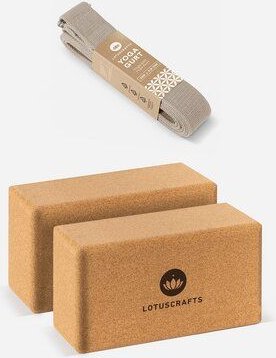 Lotuscrafts Yoga-Zubehör Set