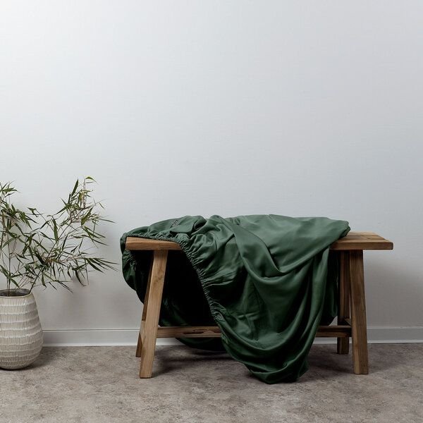 AGA.PIE Kinderspannbettlaken aus 100% Lyocell aus Bambuscellulose