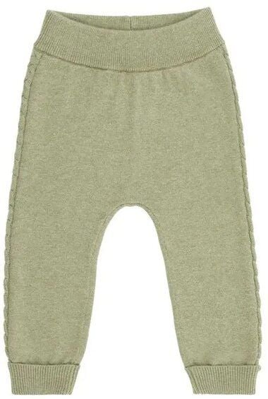 sense-organics Baby Hose Pablo von Sense Organics, Olive, Glattstrick GOTS
