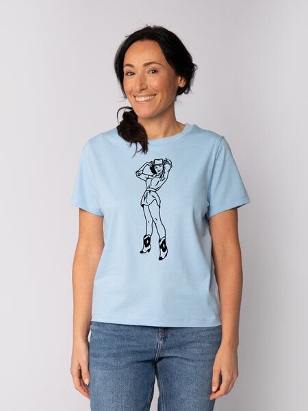 watapparel T-Shirt Frauen Cowgirl