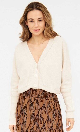 WiDDA berlin Cardigan KARA aus Bio-Baumwolle