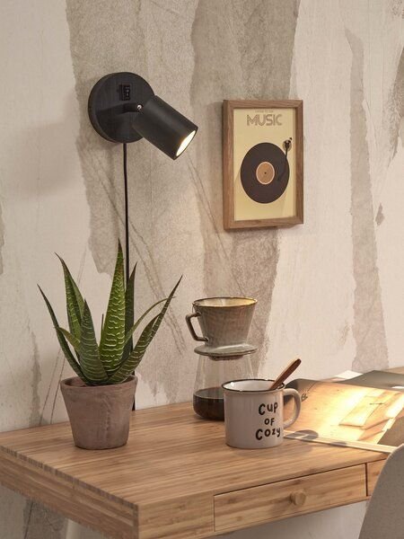 GOOD&MOJO Wandstrahler Java dia.12x2.5cm.