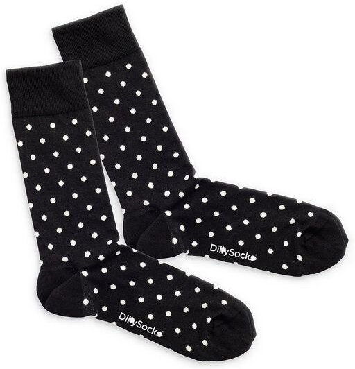 DillySocks Socken Tiny Phantom Dots aus Biobaumwoll-Mix