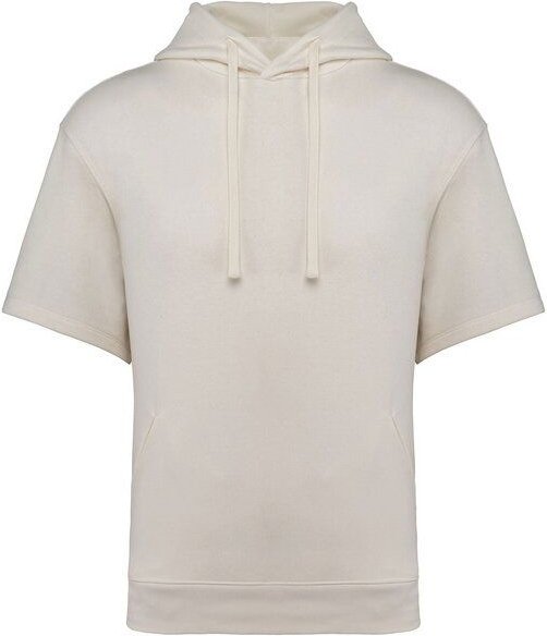 YTWOO Unisex French Terry Hoodie – Kurzarm & nachhaltig