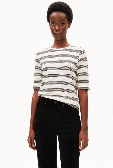ARMEDANGELS JAANISARA FINE STRIPE Damen T-Shirt aus Bio-Baumwoll Mix