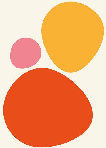 Photocircle Poster / Leinwandbild - Hot Stones