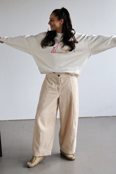 Kultgut Artdesign - Biofair- Kuscheliger Sweatpullover / SundownMountain