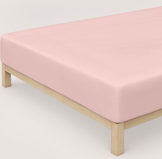 Thumbnail - Schlafgut Boxspring Spannbettlaken Pure 95% Biobaumwolle, 5% Elasthan - Matratzenhöhe bis 40cm