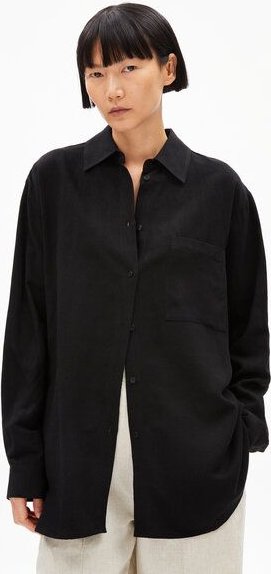 Thumbnail - ARMEDANGELS MAALGAA LINO Damen Bluse aus Leinen-Mix