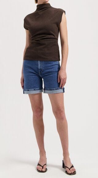 MUD Jeans Damen Shorts "Luna - Stone Vintage"