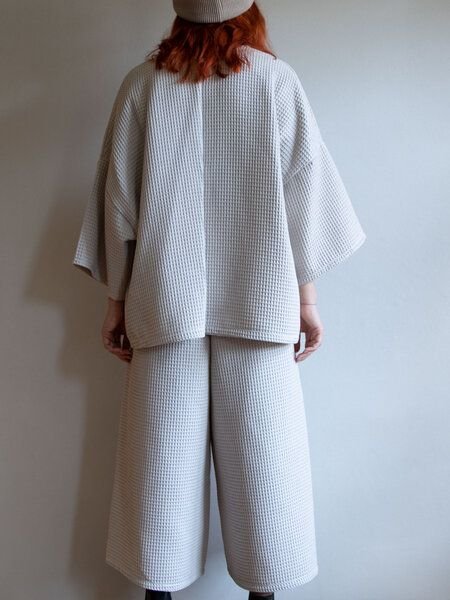Ecostories Oversize Kimono Waffelmond