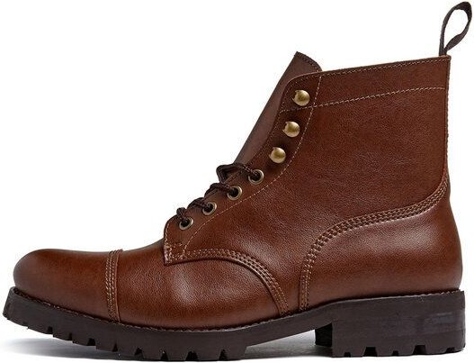 Will's Vegan Shop Work Boots aus veganem, italienischen Leder