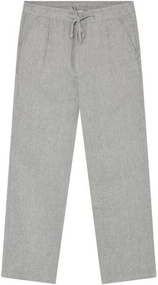 KnowledgeCotton Apparel Lange Hose FIG Loose aus Bio-Leinen