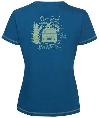 Elkline Damen T-Shirt VW-Bulli Open Road