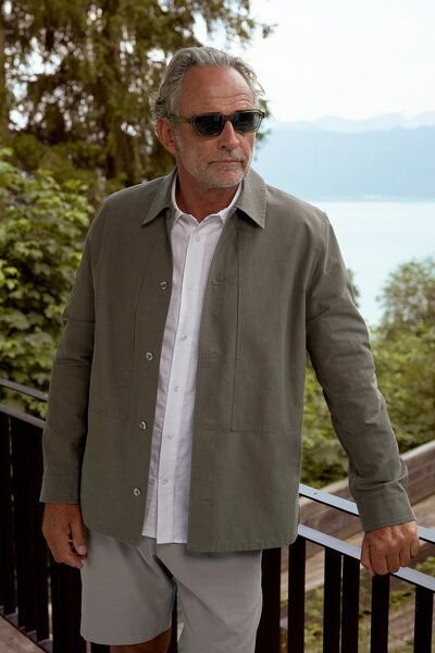 About Companions Klassisches Overshirt OWE aus einer Tencel-Mix