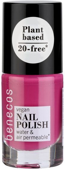 benecos 20FREE – veganer Nagellack – 5ml – wasser- und luftdurchlässig