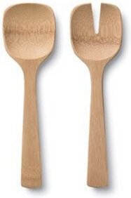 Bambus Salatbesteck - kurz