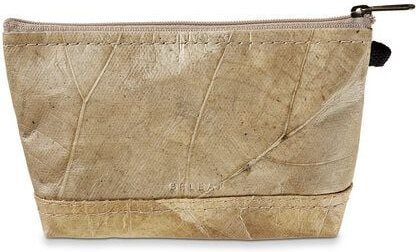 BELEAF Veganer Kosmetikbeutel "BAG LEAF" aus Blattleder