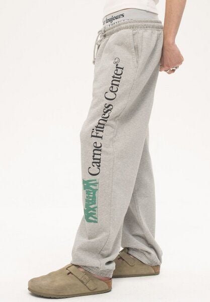 CARNE BOLLENTE Sweat Pants - Carne Fitness Center aus biologisch angebauter Baumwolle
