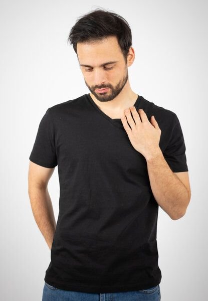 TORLAND Herren T-Shirt mit V- Ausschnitt PRESENTER