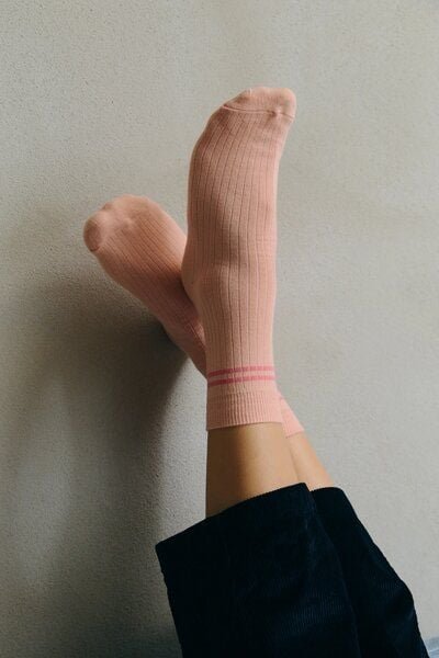Jutelaune Peachy Stripe Socks