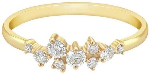 Eppi Cluster-Ring mit Lab Grown Diamanten Isolde