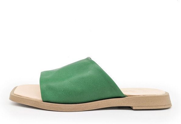 Werner 1911 Bio-Lederpantolette Viola IVN-zertifiziert