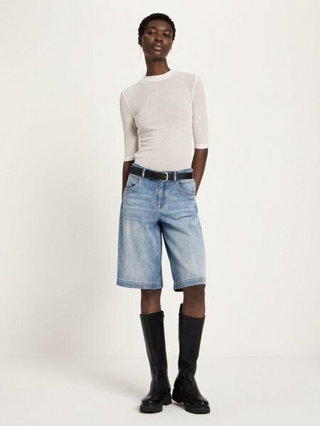 LANIUS Bermuda Jeans (GOTS) aus Bio-Baumwolle