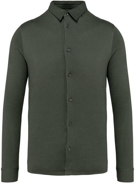 Greenspired Umweltfreundliches Herrenhemd aus Jersey 155g/m² / 100 % Biobaumwolle S-3XL