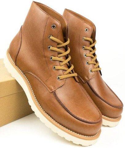 Will's Vegan Shop Niedrige Rig Booties Hellbraun Herren