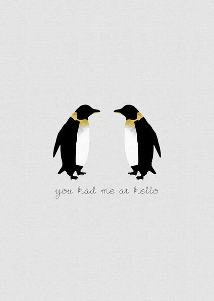 Photocircle Wandbild / Kunstdruck / Poster / Leinwand - You Had Me At Hello