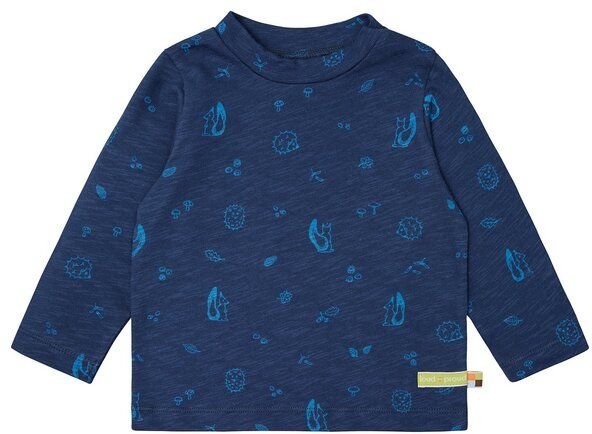 loud + proud Babys & Kinder Shirt Slub Jersey mit Druck, GOTS-zertifiziert