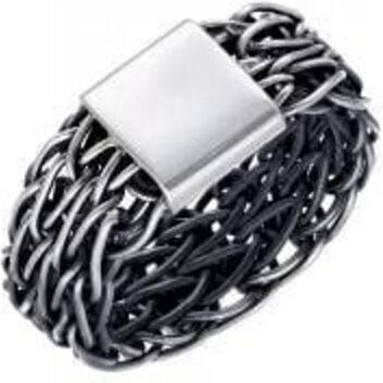 pakilia Ring "Bordado Placa"