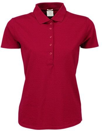 TeeJays Damen Stretch Polo Shirt Kurzarm Bio - Baumwolle neue Farben