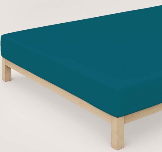 Thumbnail - Schlafgut Spannbettlaken Pure - 95% Biobaumwolle, 5% Elasthan - Matratzenhöhe von 18-35cm