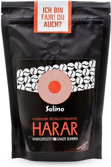 Solino Coffee Solino Harar Kaffee ganze Bohnen 250g