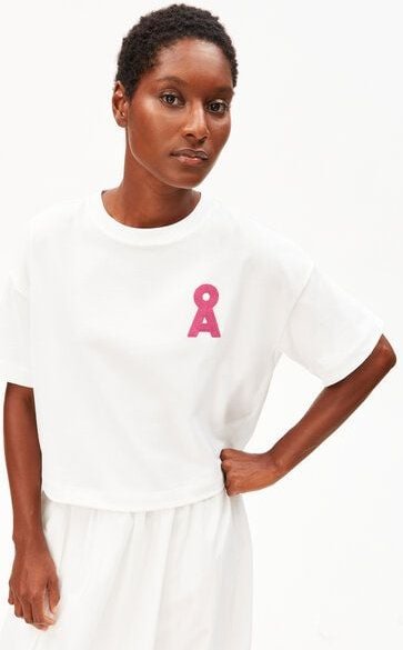 ARMEDANGELS ALBERTARAA Damen T-Shirt aus recyceltem Baumwoll Mix