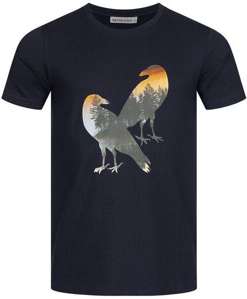 NATIVE SOULS T-Shirt Herren - Two Crows