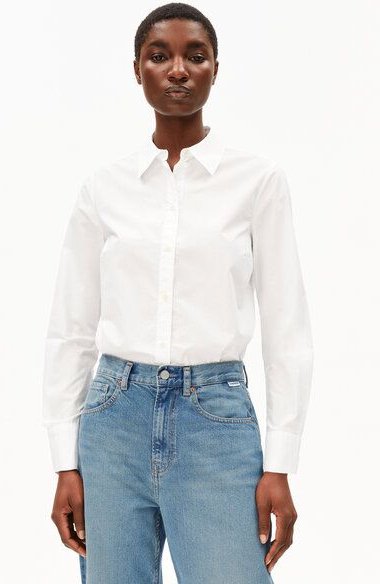 Thumbnail - ARMEDANGELS LOUILAA Damen Bluse aus Bio-Baumwolle