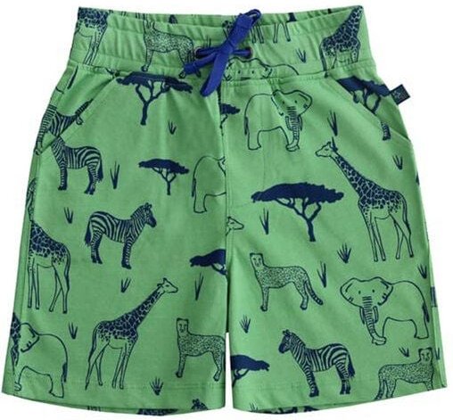 Enfant Terrible Shorts mit Safari Druck in green-navy