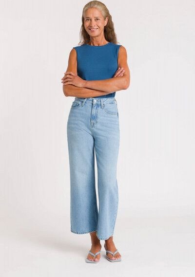 Kings Of Indigo ELISABETH CROPPED | BLUE REEF SUPER LIGHT USED