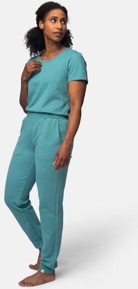 greenjama Damen Hose in weicher Sweat Qualität, GOTS-zertifiziert